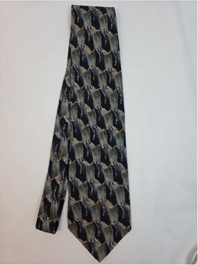 Joe Paterno Collection Jimmy V Tie Mens 100% silk Made In The USA